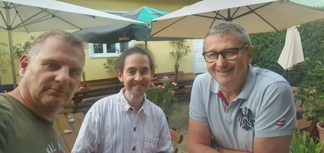 Die Veranstalter Ernst Penz, Dieter Wally und Manfred Kreuzmann | Foto: Penz