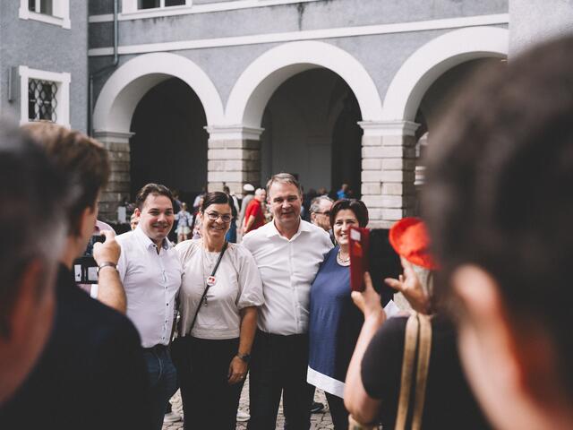 Andi Babler zu Besuch in Gmünd | Foto: SPÖ