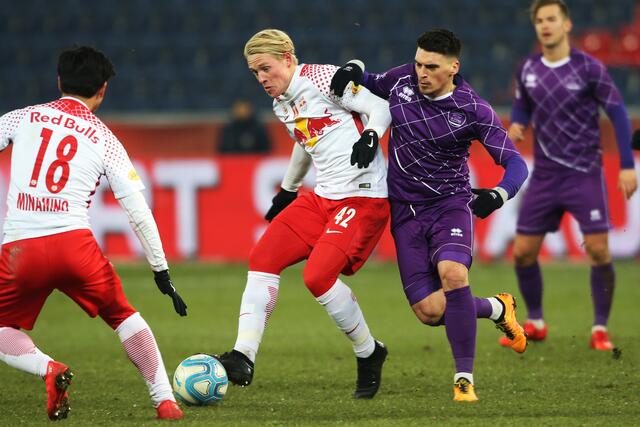 Tadej Zagar-Knez (r.) stürmt nun für St. Martin i.S. | Foto: GEPA pictures