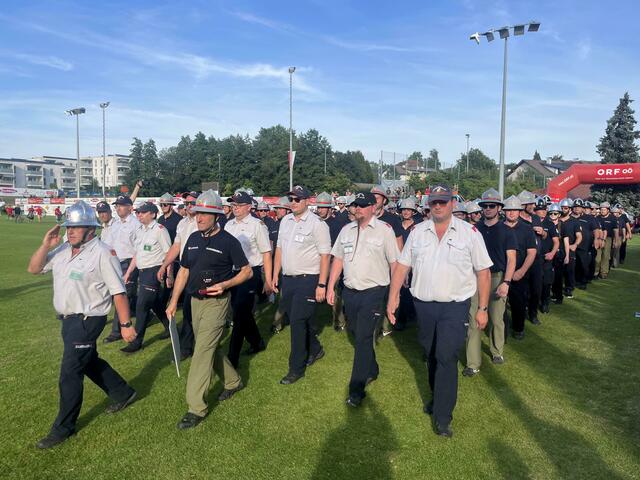 Insgesamt nahmen 1.835 Gruppen am Landes-Feuerwehrleistungsbewerb Anfang Juli 2024 in Peuerbach-Steegen teil – aus dem Bezirk waren es 131. | Foto: BFKDO Schärding
