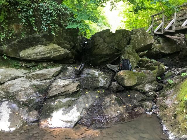 Rast machen in der Rettenbachklamm | Foto: Franziska Pronneg