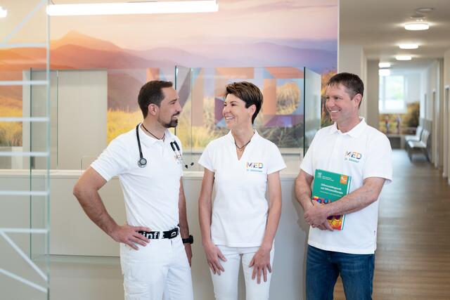 Das Ärzteteam des Medineums, Kärntens erstem Primärversorgungszentrum in der Landeshauptstadt Klagenfurt, ist bereits sehr gefragt. | Foto: Philipp Schuster Photography