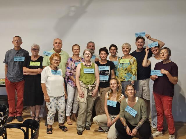 Federica Hannel wurde mit 100% der Stimmen erneut zur Bezirksgruppensprecherin gewählt. | Foto: GRÜNE Burgenland