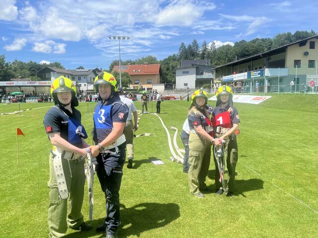 Bei den "Aktiven" sicherten sich die Feuerwehren Pimpfing und Reikersham in Bronze je einen dritten Platz und vertreten den Bezirk damit beim Bundes-Feuerwehrleistungsbewerb Ende August in Feldkirch (Vorarlberg). | Foto: BFKDO Schärding
