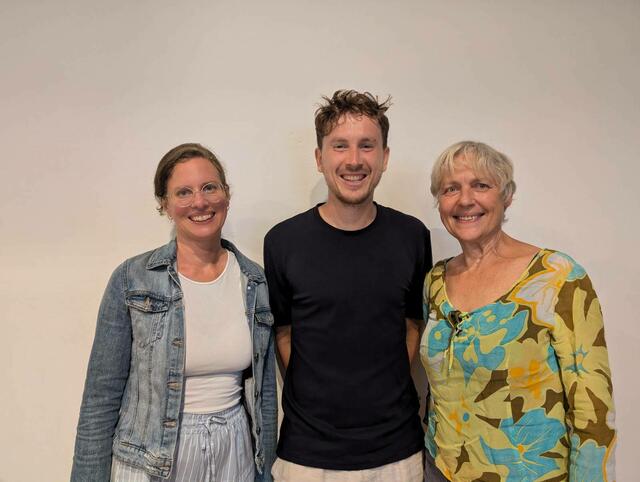 Anja Haider-Wallner, Philip Juranich und Federica Hannel. | Foto: GRÜNE Burgenland