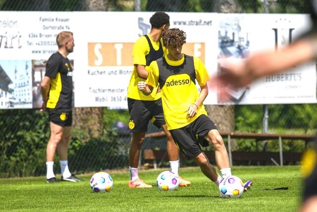 Training auf der Sportanlage in Brixen. | Foto: BVB