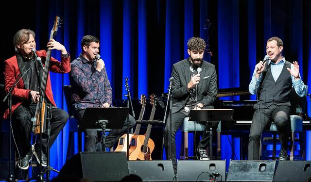"Basbaritenori" sind vier burgenländische Kroaten aus Österreich und der Slowakei. | Foto: Michael Hedl