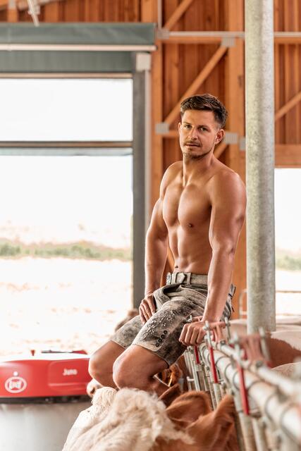 Stefan Aigner aus Waidhofen an der Ybbs. | Foto: Jungbauernkalender