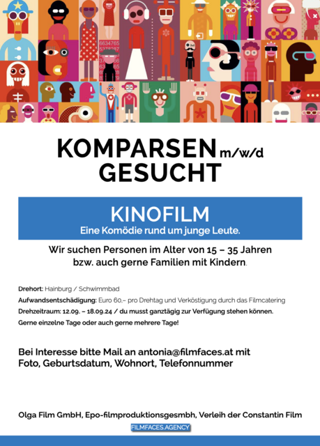Ihr wolltet schon immer bei einem Kinofilm mitspielen? Dann meldet euch! | Foto: EPO-Filmproduktionsgesellschaft mbH