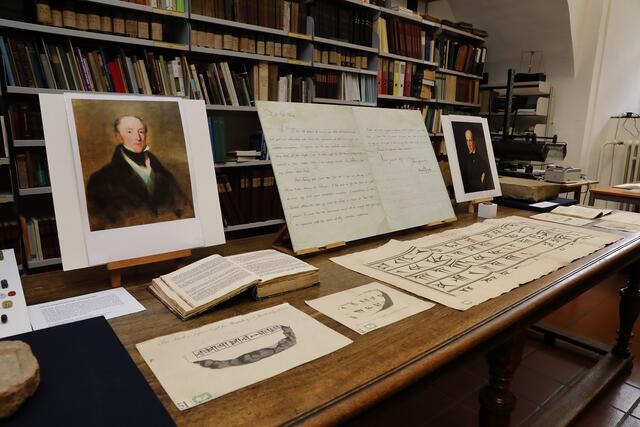 Ein bedeutendes Stück Papier: Erzherzog Johann bedankte sich mit einem Brief bei Sir Gore Ouseley. | Foto: Universalmuseum Joanneum/J.J. Kucek