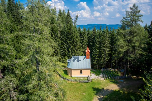 Die Himmelreichkapelle am Pogusch wird Schauplatz des großen Jubiläumsfestes sein. | Foto: Romantischer Bründlweg