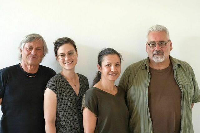 Von links: Richard Mayr, Thais Bauer, Monika Lafer und Martin Krusche.