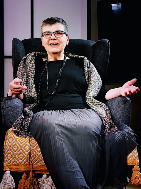 "Ich habe die Verpflichtung, mich gegen die fortgeschrittene Erodierung der Grundrechte dagegenzustellen", erklärte Petrovic ihr politisches Comeback. | Foto:  Christoph Janka