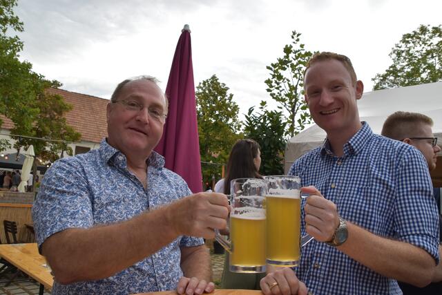 Georg Roth aus Gellnhausen und Oliver Roth aus Hörstein. | Foto: Preineder