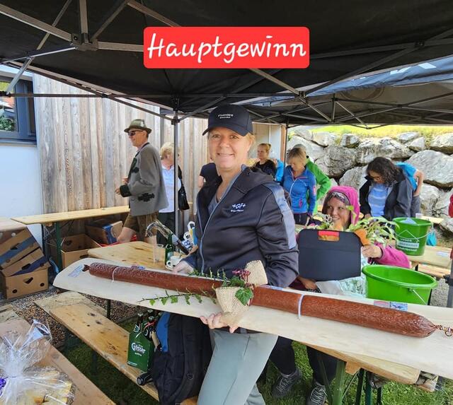 Glückliche Gewinner der Tombola | Foto: Alpaka Impuls, Karl Stangl, Lore Fluch