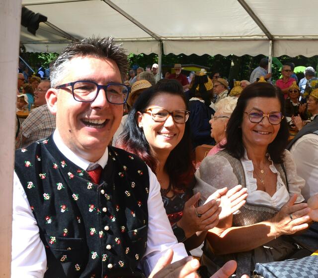 Christoph Staudacher, Sara Schaar und Marika Lagger-Pöllinger