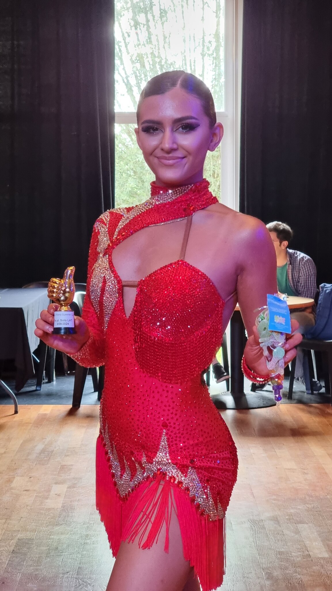 Turniertanzsport: Edita rockt belgisches Parkett - Gänserndorf