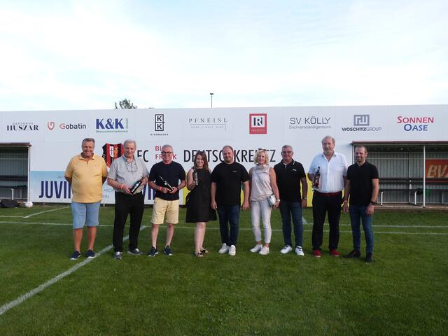 Die Sponsoren waren zahlreich vertreten und fieberten gespannt beim ersten Heimspiel nach der Pause mit!