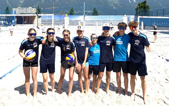 Hochmotiviertes Schulteam: 3s Sportklasse. | Foto: MS Kitzbühel