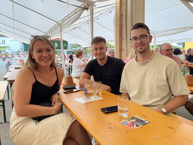Stefanie, Marcel und Manuel. | Foto: Lia Schuster