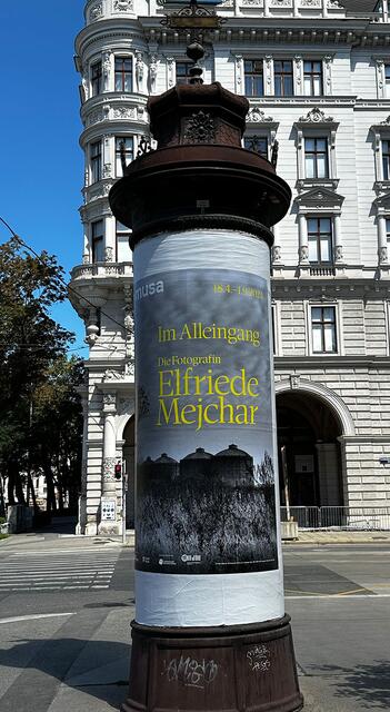 Elfriede Mejchar, Im Alleingang | Foto: © Gabriele Czeiner