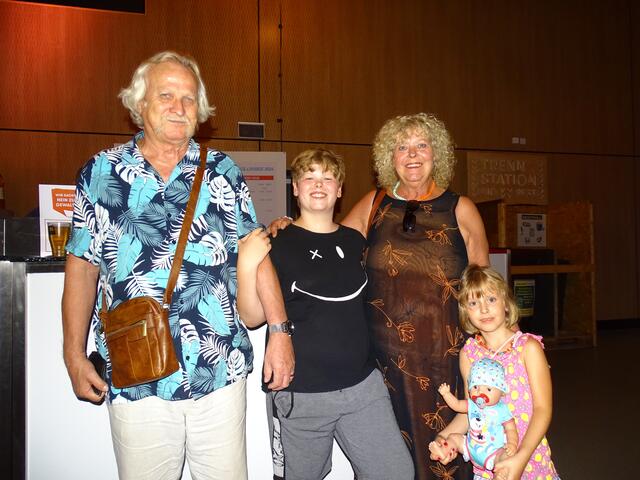 Paul Müller-Olbertz, Ryan Schumacher, Gerlinde und Malia Müller-Olbertz
 | Foto: Simon Glösl