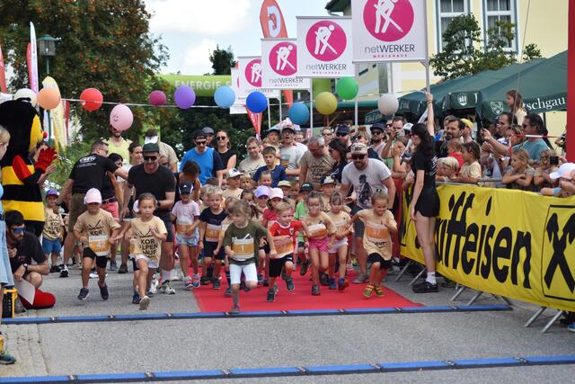 Beim Koralpenlauf in St. Oswald ob Eibiswald waren auch die Kleinsten sportlich aktiv. | Foto: RegionalMedien Steiermark