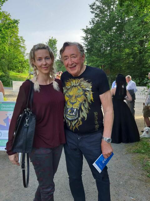 Rosenburg (im T-Shirt mit Bienchen) | Foto: Reisinger