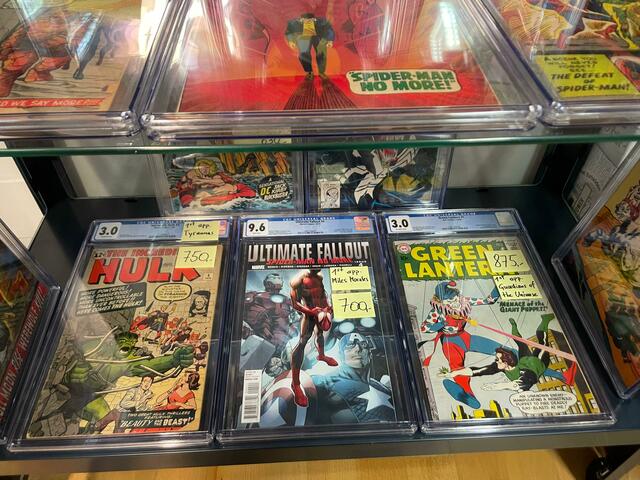 Hier kann man ein Stück Comic-Geschichte kaufen.  | Foto: Ipirotis/ MeinBezirk