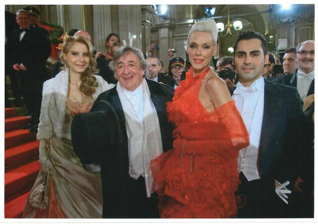 Model und Schauspielerin Brigitte Nielsen erschien 2012 an der Seite von Richard Lugner beim Opernball. | Foto: Richard Lugner