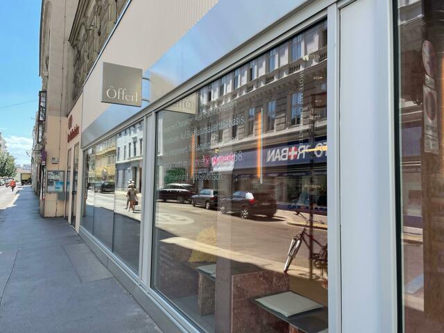 Die neue Filiale in der Josefstädter Straße 35. | Foto: Ipirotis/MeinBezirk
