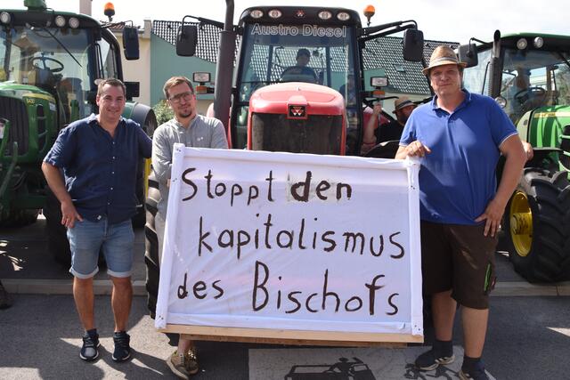 (v.l.) Jürgen Holzinger, Josef Prantl und Ernst Tschida | Foto: Stefan Schneider