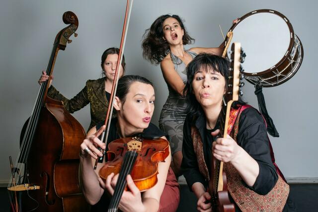 Madame Baheux: vier dynamische und beeindruckende Musikerinnen | Foto: Anna Stöcher