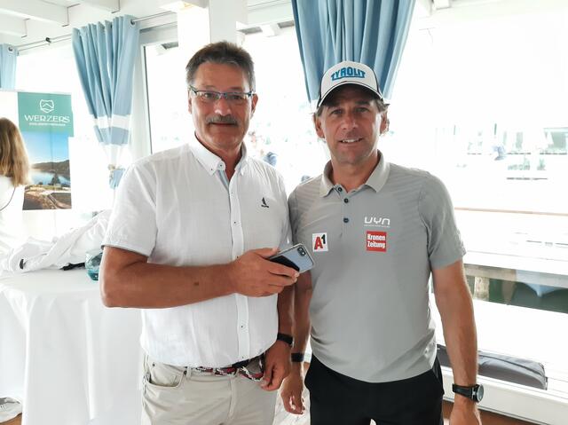 ÖSV Cheftrainer Marko Pfeifer im Gespräch mit Peter Tiefling (SPITTALER) | Foto: Tiefling/KK