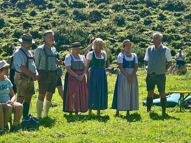 Die „Puchwieser Sänger“ aus Salzburg.  | Foto: Mair