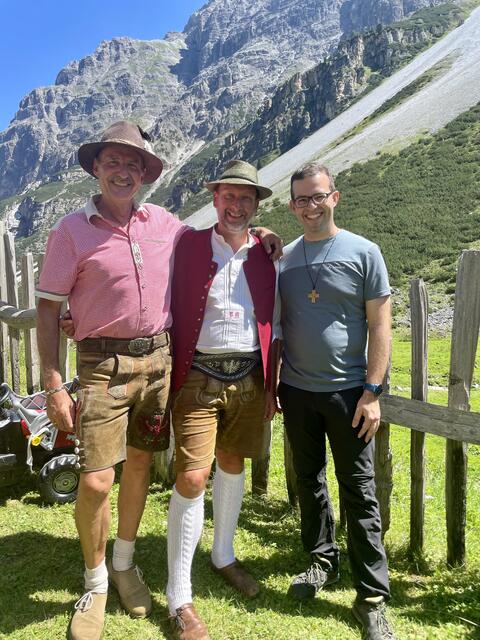Drei Peter, da muss Petrus ja ein Einsehen mit dem Wetter haben! | Foto: Mair