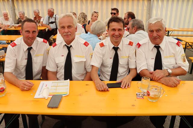 Michael Oraze, Josef Piskernik, Josef Oraze und Rudolf Slanouc | Foto: Christopher Polesnig