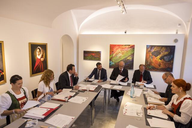 Regierungssitzung am Hohen Frauentag 2024
 | Foto: © Land Tirol/Sedlak