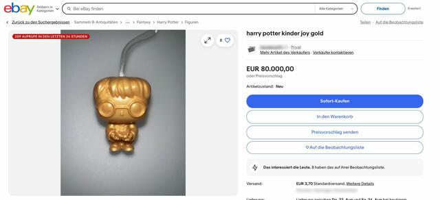 Foto: Screenshot Ebay