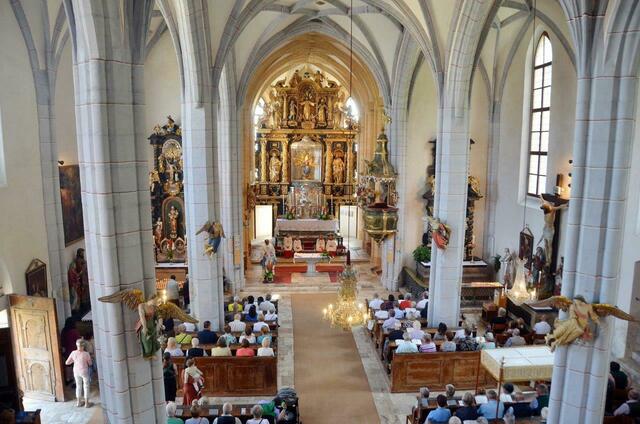 In der Wallfahrtskirche gab es stündlich Messen. | Foto: Freigassner