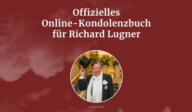 Vier Tage nach dem Tod von Richard Lugner, wurde, wie angekündigt, auch ein Online-Kondolenzbuch eingerichtet.  | Foto: Screenshot bestattung-himmelblau.at