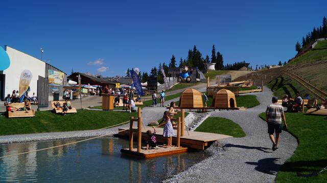 Beim Fest am Berg konnte alles ausprobiert werden. 