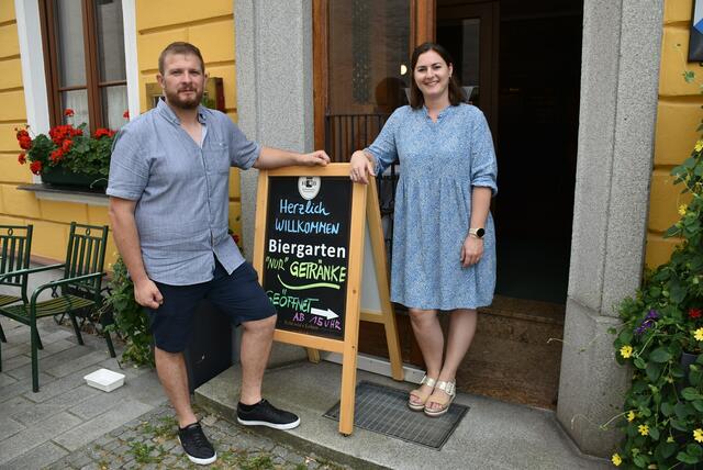 Garni-Hotel Goldenes Kreuz in Grein. | Foto: Robert Zinterhof