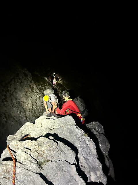 Die Bergung aus unwegsamen Gelände. | Foto: ÖBRD NÖ/W