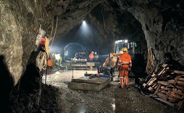 So sieht es im Inneren des Stollens auf der Weinebene aus – zwischen zwölf und 30 Millionen Tonnen Lithium sollen hier lagern. | Foto: European Lithium