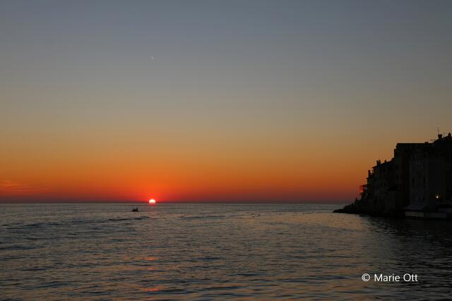 Rovinj, Sonnenuntergang