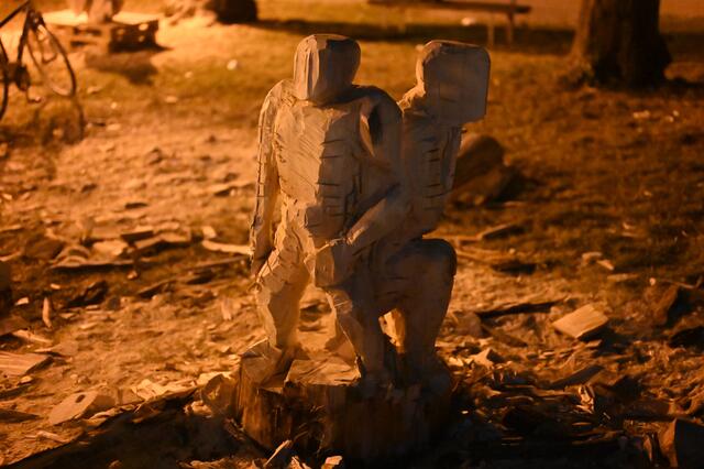 Nachtbild ohne Blitz. 