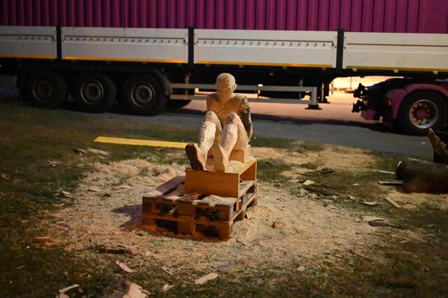 Nachtbild ohne Blitz. 