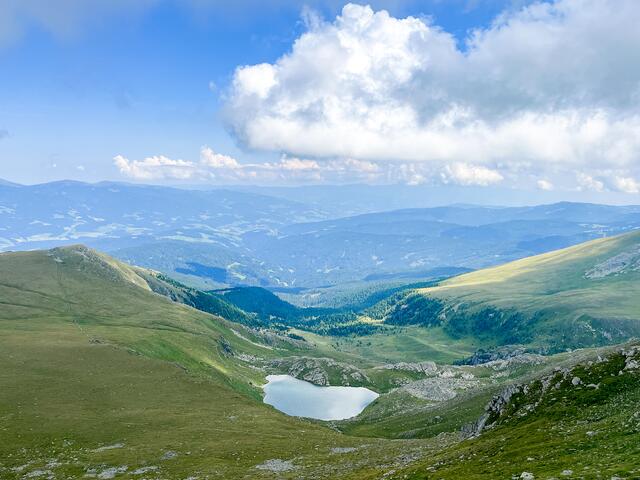 Blick auf den Lavantsee | Foto: Franziska Pronneg