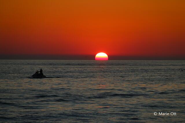 Sonnenuntergang am Meer